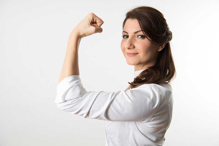 women after whole body vibration therapy